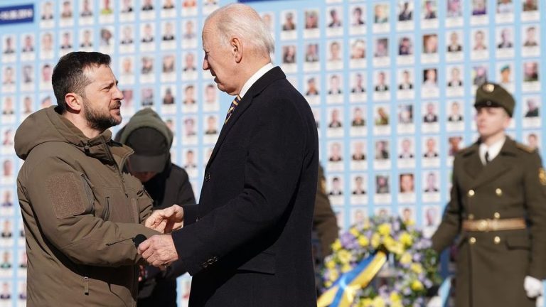 Joe Biden sorprende al mundo con su visita sorpresa a Ucrania