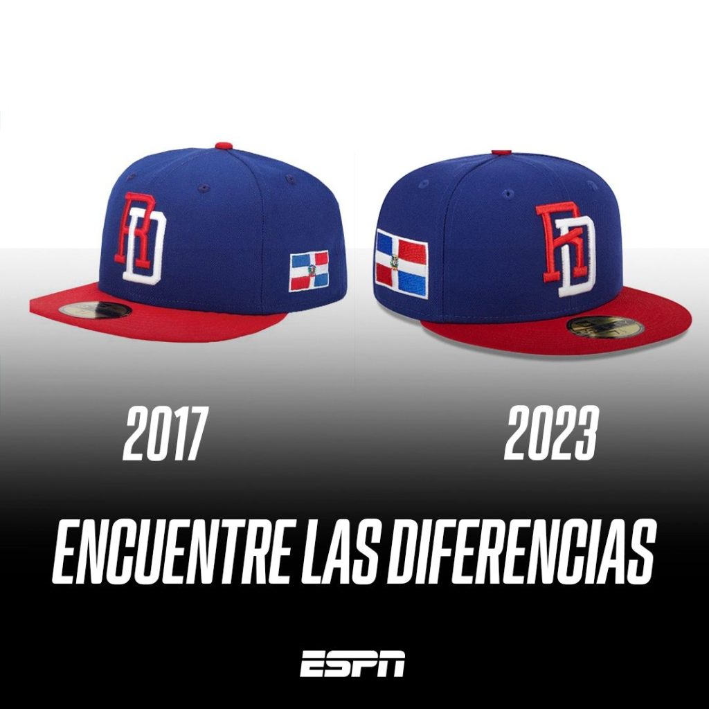 Esta será la gorra oficial del equipo dominicano del Clásico Mundial