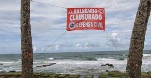 Playas y balnearios clausurados en Semana Santa 2024