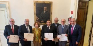 Cinco académicos dominicanos investidos en la Real Academia de la Historia de España