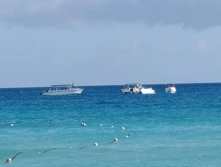 Chocaron dos embarcaciones en Bayahíbe; reportan un fallecido