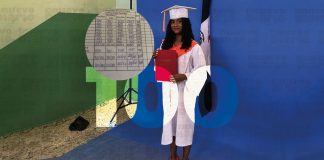 Jailyn Ferreras estudiante de 17 años obtuvo 100 puntos en todas sus materias; quiere ser arquitecta