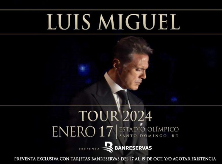 Posponen concierto de Luis Miguel en el Estadio Olímpico Félix Sánchez tras demoras por “imprevistos técnicos”