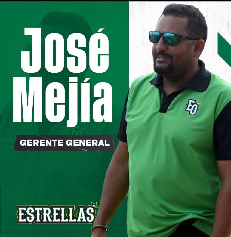 José Mejía es nombrado nuevo gerente general de las Estrellas Orientales