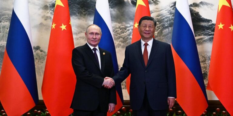 Presidente ruso Vladímir Putin llega a China en visita oficial