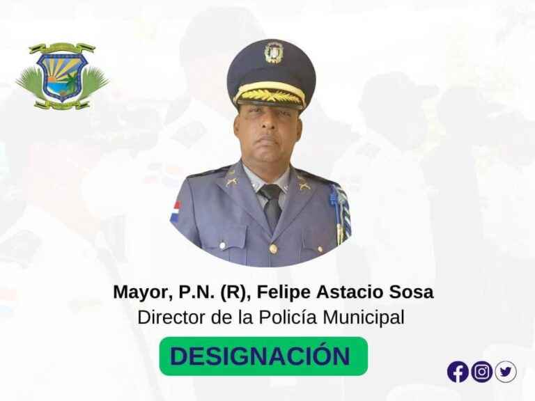 Alcalde Ramón Ramírez «Manolito» designa nuevo comandante de la Policía Municipal en Verón Punta Cana