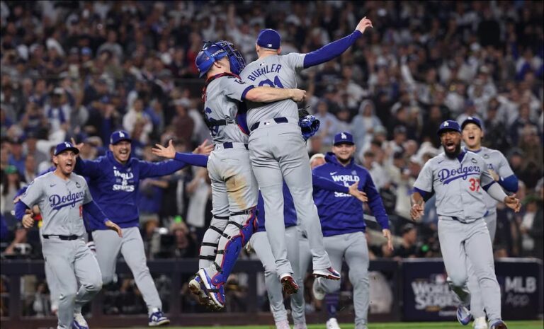 ¡Dodgers campeones! | Conquistan su segundo título de Serie Mundial en cinco años tras épica remontada contra los Yankees