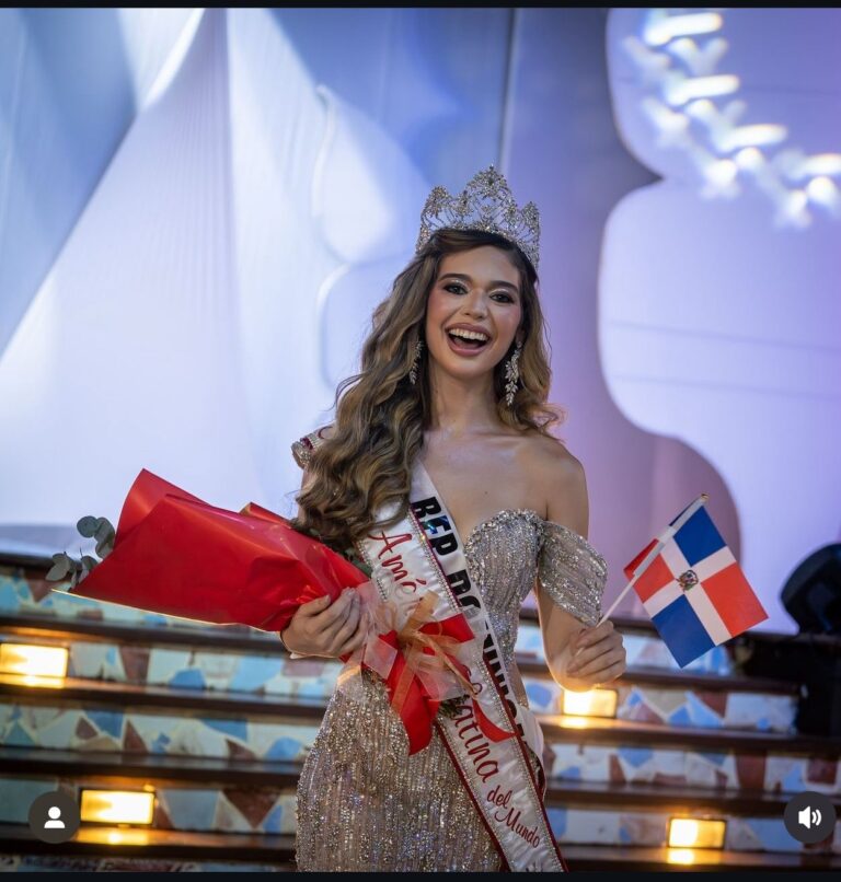 La dominicana Massiel Chupani es coronada como Miss América Latina 2024