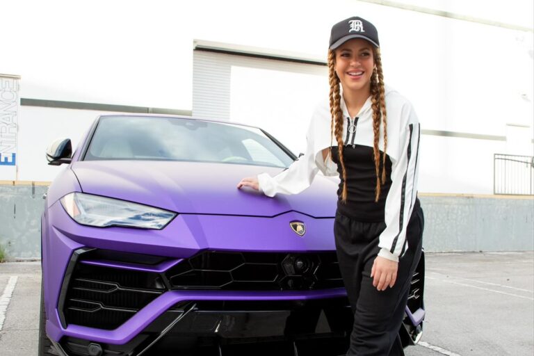 Shakira regalará a un seguidor su Lamborghini Urus valorado en casi 400.000 euros