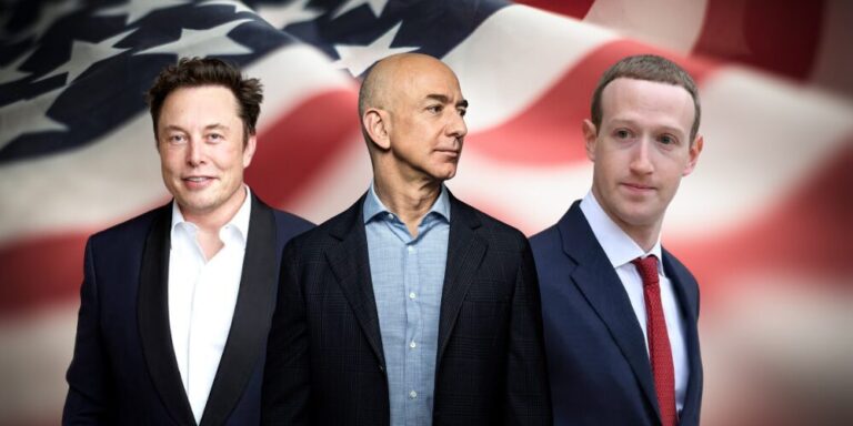 Titanes tecnológicos : Musk, Bezos y Zuckerberg asistirán a la investidura de Trump