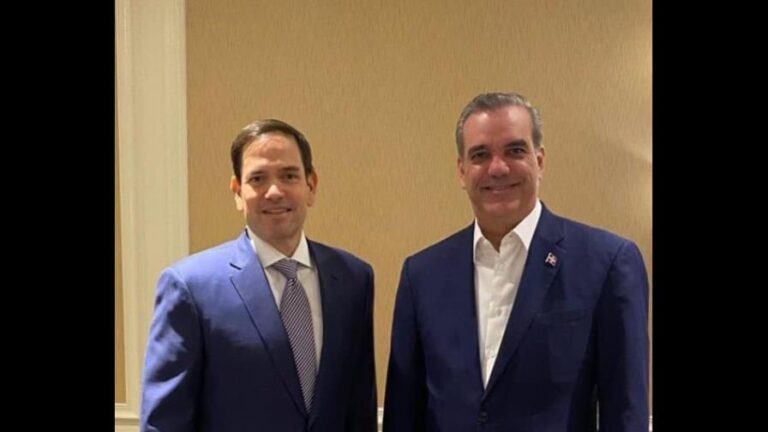 Marco Rubio visita RD para tratar con el presidente Abinader los temas de migración, crisis haitiana y ayuda de USAID