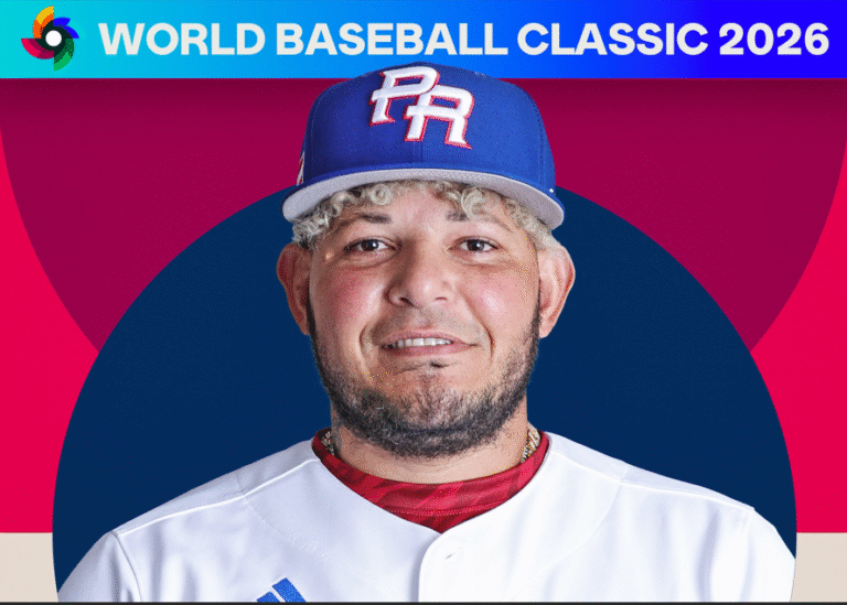 Yadier Molina volverá como dirigente de Puerto Rico en el Clásico Mundial de Béisbol 2026