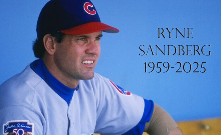 Murió Ryne Sandberg, leyenda de los Cachorros de Chicago y del béisbol de Grandes Ligas