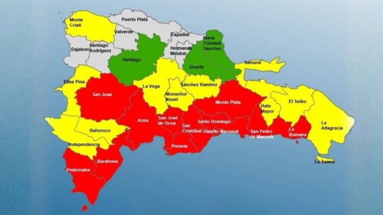 26 de 32 provincias permanecen en alerta por la tormenta Melissa