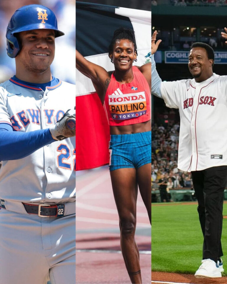 Tres grandes del deporte dominicano están de cumpleaños : Marileidy Paulino, Pedro Martínez y Juan Soto