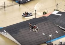 Rescate dramático: familia es salvada del tejado en medio de inundaciones en Tailandia | Video