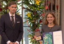 Hija de María Corina Machado recibe el Premio Nobel de la Paz