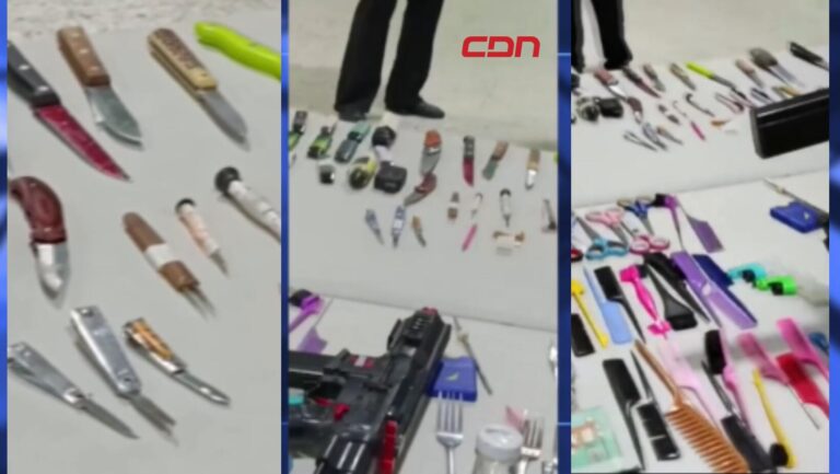 Incautan armas blancas y vapers en politécnico recién inaugurado en Navarrete