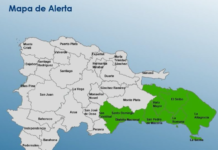 COE aumenta a 8 las provincias en alerta verde por vaguada