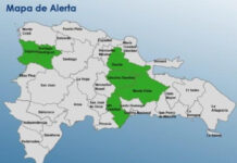 Seis provincias en alerta verde por vaguada; COE advierte sobre aguaceros, tronadas y ráfagas de viento