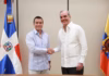 Daniel Noboa llega a RD para reunión con el presidente Abinader centrada en acuerdo comercial