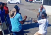 Insólita pelea en Higüey: dos hombres con discapacidades protagonizan incidente frente a la Basílica Nuestra Señora de la Altagracia