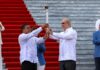 Presidente Abinader da inicio a la ruta de la antorcha rumbo a los Juegos Centroamericanos y del Caribe 2026