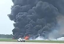 Avión accidentado en La Romana se dirigía a buscar al expelotero de Grandes Ligas Yadier Molina y su familia a Texas