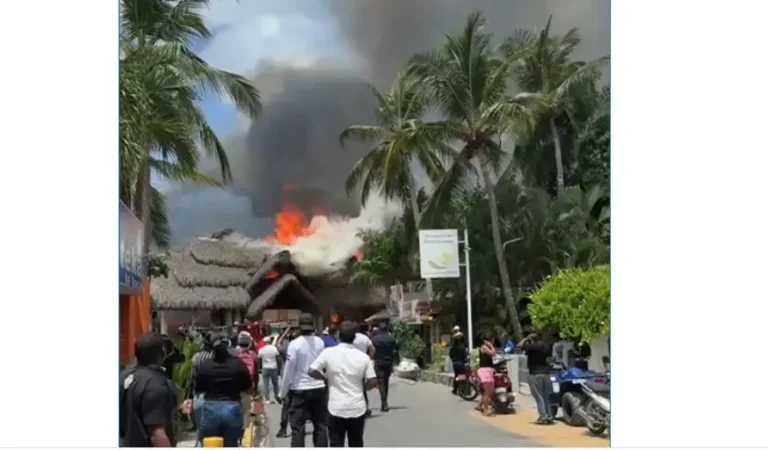 Voraz incendio afecta hotel Viva Dominicus en Bayahíbe; huéspedes fueron evacuados | Video