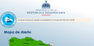 COE coloca a El Seibo y Hato Mayor en alerta amarilla; mantiene 14 provincias en verde por vaguada