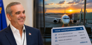 Gobierno aumenta las tasas aeroportuarias; decreto 367-26 entra en vigor de inmediato
