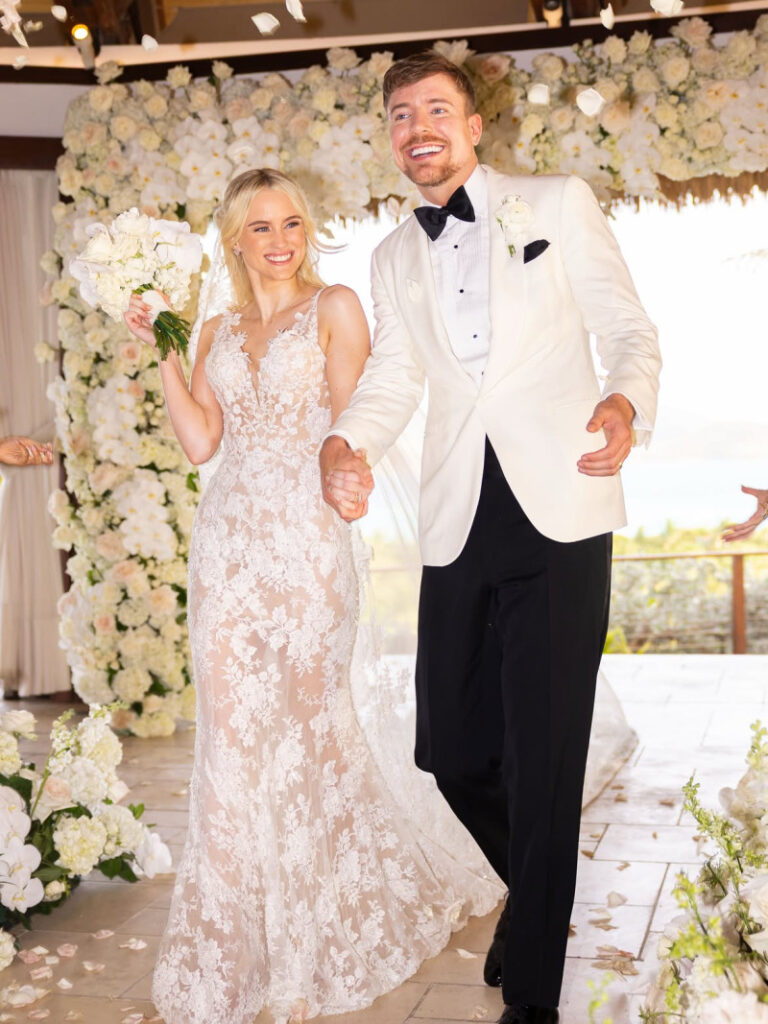 MrBeast se casa con Thea Booysen en una exclusiva boda privada en el Caribe