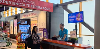 AERODOM anuncia internet gratis por eSIM durante 24 horas para viajeros internacionales