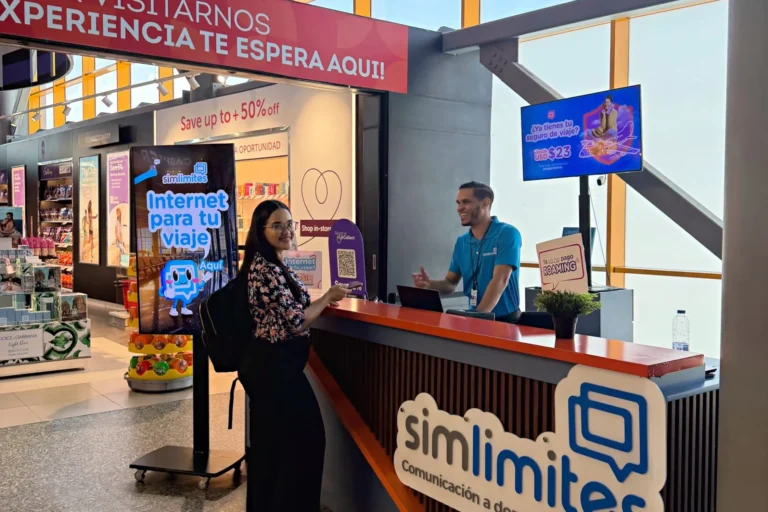AERODOM anuncia internet gratis por eSIM durante 24 horas para viajeros internacionales
