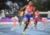 Yeral Núñez hace historia y gana oro en los 400 metros con vallas de Santo Domingo 2026