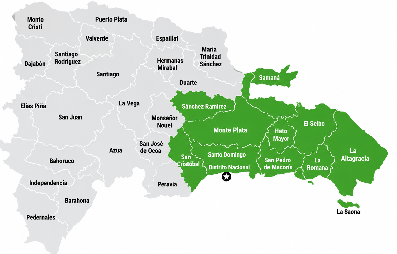 COE aumenta a 11 las provincias en alerta verde por lluvias de onda tropical