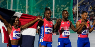¡República Dominicana recupera el oro! Revocan descalificación y vuelve a lo más alto del podio en el relevo mixto 4×100