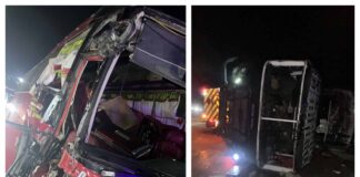 Accidente fatal entre camión recolector de basura y autobús deja un muerto en Verón Punta Cana