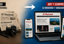 Periódico El Nacional deja el papel y apuesta por lo 100 % digital tras casi 60 años