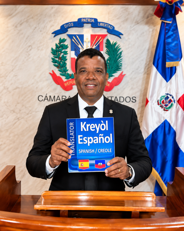 Diputado César Beltré recula y elimina el creole de su proyecto de ley
