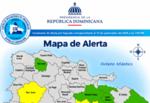 COE eleva a alerta amarilla al Gran Santo Domingo y San Juan; otras seis provincias permanecen en verde