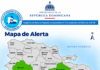 COE coloca seis provincias en alerta verde por vaguada; prevén aguaceros fuertes y tormentas eléctricas