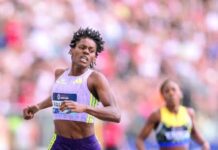 Marileidy Paulino conquista por cuarta vez la Liga Diamante en los 400 metros