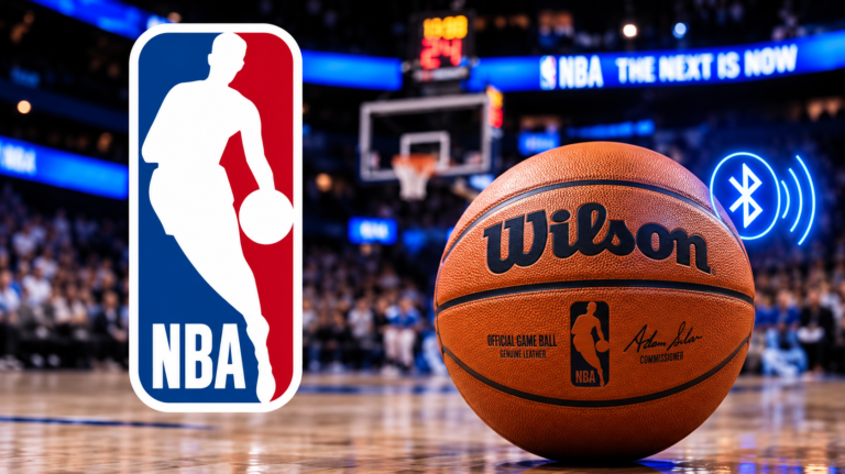 NBA prueba balones inteligentes con Bluetooth que podrían transformar el arbitraje